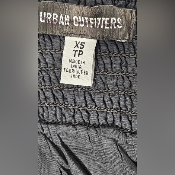 UO Vivienne Printed Long Sleeve Mini Dress Size XS - Picture 6 of 6